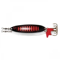 Oscilanta 24gr 80mm Dam Effzett Slim Standard Spoon Black Orange Uv
