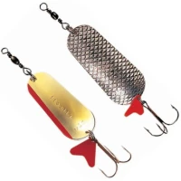 Oscilanta Dam Effzett Indicator Vehicle Scale, Silver Gold, 8cm, 45g, 1buc/pac 