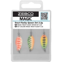 Set Oscilante Zebco Trout Flashy Spoon Set, 3.2g, 3buc/pac
