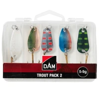 Lingurite Oscilante Dam Trout Pack, Color Mix, 5-9g, 5buc/pac
