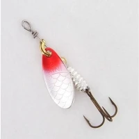 LINGURA ROTATIVA MAPSO LUKRIS MINI D 2.5G Argint+cap rosu LINGURA ROTATIVA MAPSO LUKRIS MINI D 2.5G Argint+cap rosu