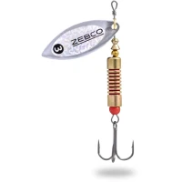 LINGURITA ZEBCO Trophy Z-River No. 4  SILVER/HOLO 15g LINGURITA ZEBCO Trophy Z-River No. 4  SILVER/HOLO 15g