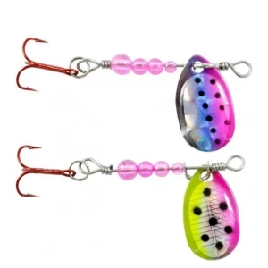 Lingura Rotativa 1.4gr Quantum Magic Trout Ul Spinner Pink Rainbow