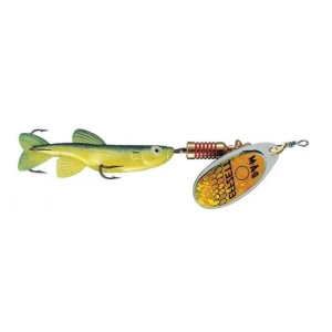 Lingura Rotativa 13gr Dam Effzett Minnow Yellow Black