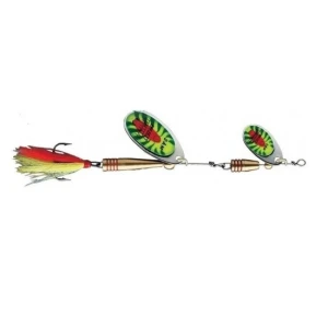 Lingura Rotativa 20gr DAM Effzett Tandem Dressed Fire Shark Lingura Rotativa 20gr DAM Effzett Tandem Dressed Fire Shark