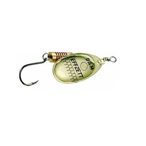 Lingura Rotativa 4gr Dam Effzett Spinner With Single Hook Gold