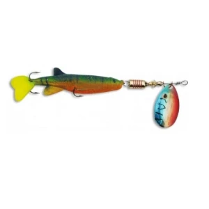 Lingura Rotativa 3g 9.5cm Zebco Minnow Flyer Green Red Lingura Rotativa 3g 9.5cm Zebco Minnow Flyer Green Red