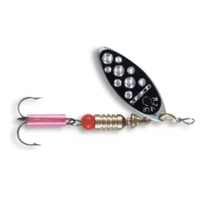 Lingura Rotativa 9g 5.5cm Zebco River Black Silver