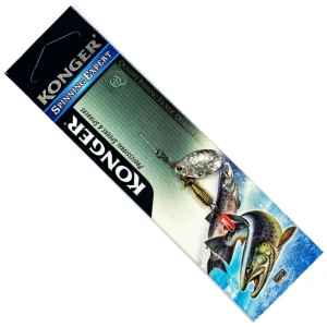 Lingura Rotativa KONGER Palia, Silver, No.1, 3.5g, 1buc/pac Lingura Rotativa KONGER Palia, Silver, No.1, 3.5g, 1buc/pac