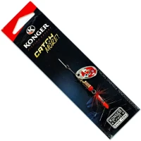 Lingura Rotativa KONGER Tarpon, 03 Red, No.2, 5g, 1buc/pac