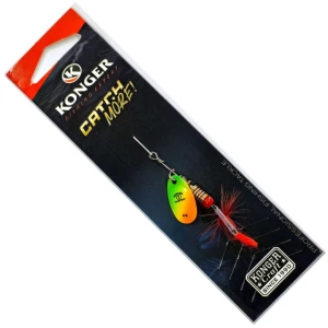 Lingura Rotativa KONGER Tarpon, 09 Firetiger, No.2, 5g, 1buc/pac Lingura Rotativa KONGER Tarpon, 09 Firetiger, No.2, 5g, 1buc/pac