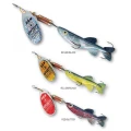 Lingura rotativa DAM Effzett Minnow 5g Red Glitter