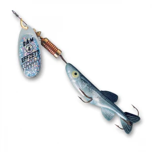 Lingura Rotativa Dam Effzett Minnow 5g Silver Black