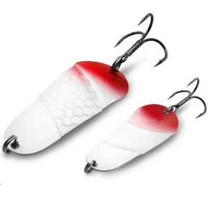 Lingurita Oscilanta Delphin Stepz Stripscale 10g, Redend, Hook Nr.2