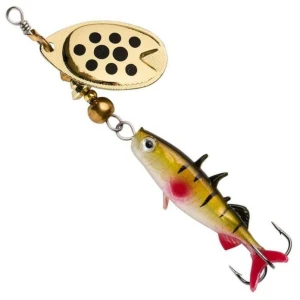 Lingurita Roativa Abu Garcia Fast Attack Stickle Spinner, Baby Perch, 5g, 4.5cm, 1buc/pac