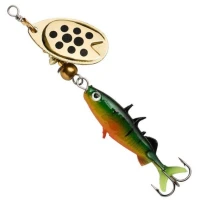 Lingurita Roativa ABU GARCIA Fast Attack Stickle Spinner, Firetiger, 5g, 4.5cm, 1buc/pac