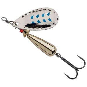 Lingurita Rotativa Abu Garcia Droppen Lf, Culoare Silver, 4.6cm, 8g