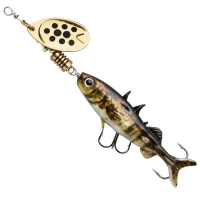 Lingurita Rotativa Abu Garcia Fast Attack Stickle Spinner, 10cm, 22g, Natural Stickle, 1buc/pac Lingurita Rotativa Abu Garcia Fast Attack Stickle Spinner, 10cm, 22g, Natural Stickle, 1buc/pac