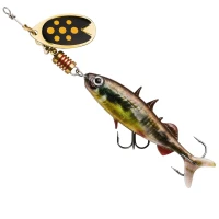 Lingurita Rotativa Abu Garcia Fast Attack Stickle Spinner, 6.5cm, 7g, Vairon, 1buc/pac