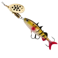 Lingurita Rotativa Abu Garcia Fast Attack Stickle Spinner, 8cm, 12g, Baby Perch, 1buc/pac Lingurita Rotativa Abu Garcia Fast Attack Stickle Spinner, 8cm, 12g, Baby Perch, 1buc/pac