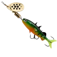 Lingurita Rotativa Abu Garcia Fast Attack Stickle Spinner, 8cm, 12g, Firetiger, 1buc/pac Lingurita Rotativa Abu Garcia Fast Attack Stickle Spinner, 8cm, 12g, Firetiger, 1buc/pac