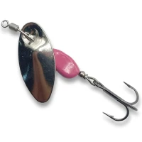 Lingurita Rotativa BERTI Axat Pro Nr.1, Nickel / Roz, 4.6g Lingurita Rotativa BERTI Axat Pro Nr.1, Nickel / Roz, 4.6g