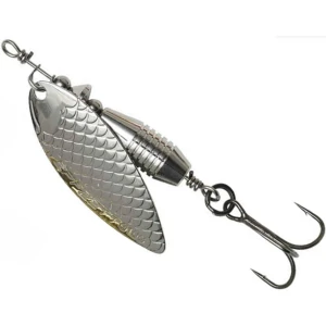 Lingurita Rotativa Dam Effzett Fast Water Spinner, Silver, 10g
