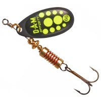 Lingurita Rotativa Dam Effzett Standard, Black Yellow, Nr.4, 10g, 1buc/pac Lingurita Rotativa Dam Effzett Standard, Black Yellow, Nr.4, 10g, 1buc/pac
