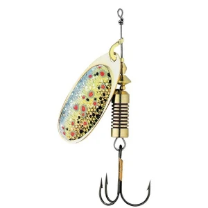 Lingurita Rotativa DAM Nature 3D Spinner 2, Brown Trout, 4g