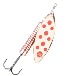 Lingurita Rotativa DAM Salmon Spinner, Copper/Red, 30g, 1buc/pac