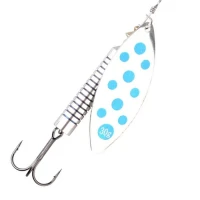 Lingurita Rotativa DAM Salmon Spinner, Silver/Blue, 30g, 1buc/pac