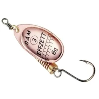Lingurita Rotativa DAM Spinner With Simple Hook Effzett, Cooper, Nr.1, 3g, 1buc/pac