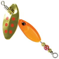 Lingurita Rotativa DUO Spearhead Ryuki Spinner, ACC0590 Fluorescence Orange, 2cm, 3.5g