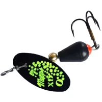 Lingurita Rotativa MEPPS Platinum, Noir / Noir, 2.5g Lingurita Rotativa MEPPS Platinum, Noir / Noir, 2.5g