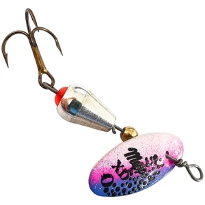 Lingurita Rotativa MEPPS Tri Fluo, Argint / Rainbow, 2.5g Lingurita Rotativa MEPPS Tri Fluo, Argint / Rainbow, 2.5g