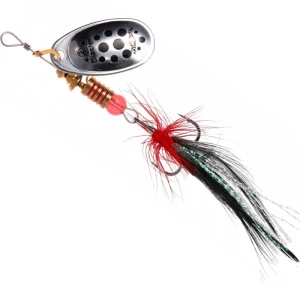 Lingurita Rotativa Mikado Blaster With Tassel 2, Silver / 11, 4g