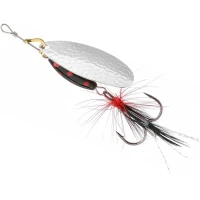 Lingurita Rotativa MIKADO Spinner M-Grub, Silver / Black Tiger, Nr.2, 7g Lingurita Rotativa MIKADO Spinner M-Grub, Silver / Black Tiger, Nr.2, 7g