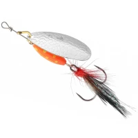 Lingurita Rotativa MIKADO Spinner M-Grub, Silver / Red Tiger, Nr.2, 7g Lingurita Rotativa MIKADO Spinner M-Grub, Silver / Red Tiger, Nr.2, 7g
