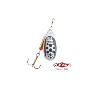 Lingurita Rotativa Mikado Focus Nr.1 3g Silver 11 Lingurita Rotativa Mikado Focus Nr.1 3g Silver 11