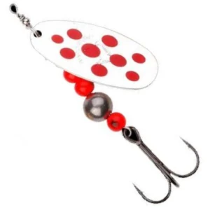 Lingurita Rotativa Sagave Gear Caviar, Fluo Orange Silver, Nr.4, 18g, 1buc/pac