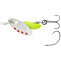 Lingurita Rotativa Savage Gear Spinner Grub, Sinking, Silver Red Lime, Nr.2, 5.8g Lingurita Rotativa Savage Gear Spinner Grub, Sinking, Silver Red Lime, Nr.2, 5.8g