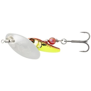 Lingurita Rotativa Savage Gear Spinner Sticklebait, Sinking, Silver Red Yellow, Nr.4, 9.1g