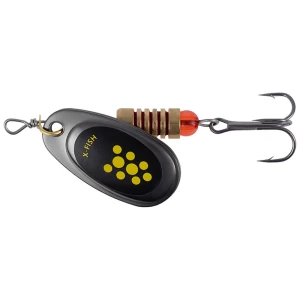 Lingurita Rotativa X-FISH Dark Side, 2.5g, Nr.1, Nikel Black Lime, 1buc/pac