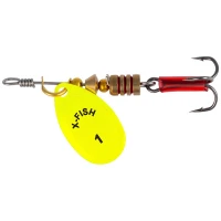 Lingurita Rotativa X-fish Fish Stark, 2.5g, Nr.1, Nikel Lime, 1buc/pac