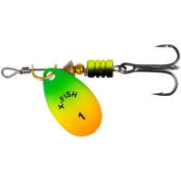Lingurita Rotativa X-fish Fish Stark, 6.5g, Nr.3, Fire Tiger, 1buc/pac