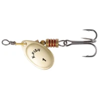 Lingurita Rotativa X-fish Fish Stark, 6.5g, Nr.3, Gold, 1buc/pac