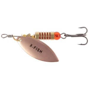 Lingurita Rotativa X-FISH Rampage, 18g, Nr.4, Cooper, 1buc/pac
