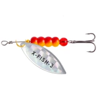 Lingurita Rotativa X-fish Trophy, 11g, Nr.3, Silver Rainbow, 1buc/pac