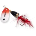 Lingurita Rotativa Zebco 12g Trophy Z-Vibe & Fly No. 5 black body/silver white-red/red fly sinking Lingurita Rotativa Zebco 12g Trophy Z-Vibe & Fly No. 5 black body/silver white-red/red fly sinking