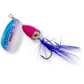 Lingurita Rotativa Zebco 4g Trophy Z-Vibe & Fly No. 1 pink body/silver rainbow/blue fly sinking Lingurita Rotativa Zebco 4g Trophy Z-Vibe & Fly No. 1 pink body/silver rainbow/blue fly sinking